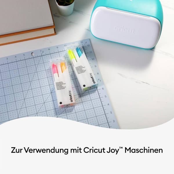 Cricut Joy™ Gel 1,0 mm pennesæt med 3 hvide, blå, gule (2009381)
