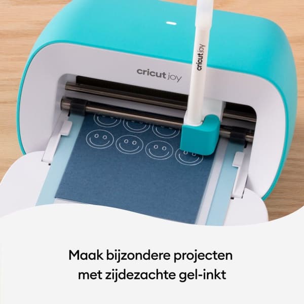Cricut Joy™ Gel 1,0 mm pennesæt med 3 hvide, blå, gule (2009381)