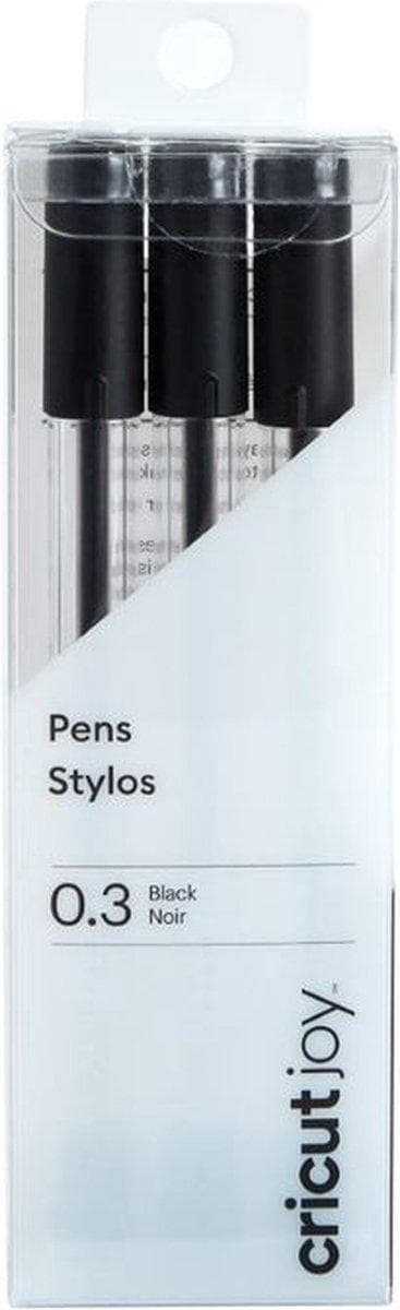 Cricut Joy™ 0,3 mm pennesæt med 3 sorte (2007088)