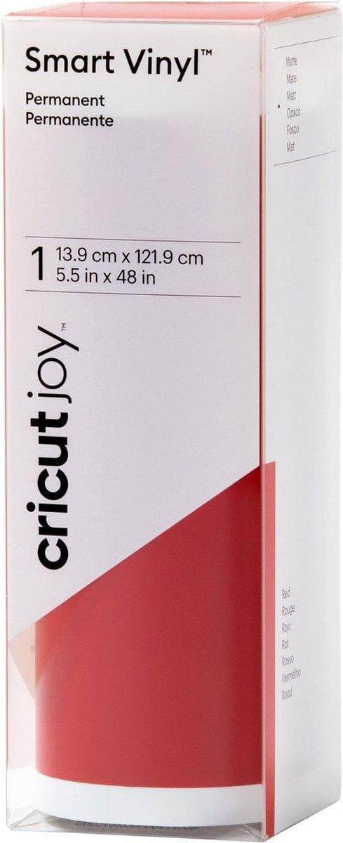 Cricut Joy™ Smart Vinyl™ Permanent Film Rød (2009835)