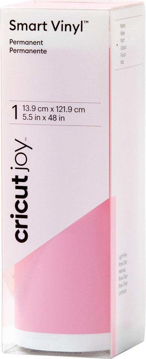 Cricut Joy™ Smart Vinyl™ Permanent Folie Lys Pink (2009843)