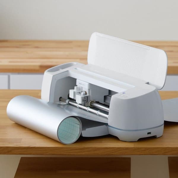 Cricut Smart Vinyl Aftagelig Folie Sølv (2009927)