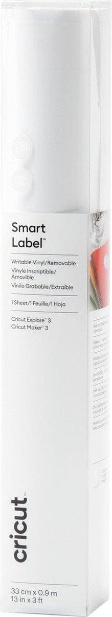 Cricut Smart Vinyl Aftagelig Film Transparent (2010006)