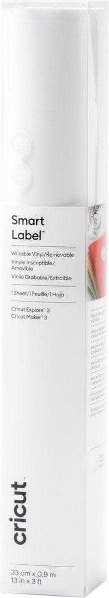 Cricut Smart Vinyl Aftagelig Film Transparent (2010006)