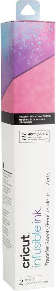Cricut Infusible Ink Transfer Sheets Sæt med 2 lyserøde, mønstrede (2008770)