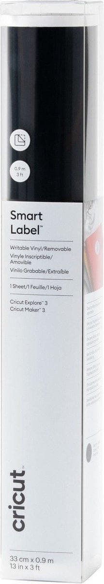 Cricut Smart Vinyl Avtagbar Folie Svart (2010005)