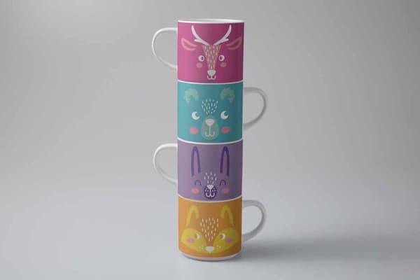 Cricut 2009392 krus 300 ml hvid pakke med 4 (2009392)