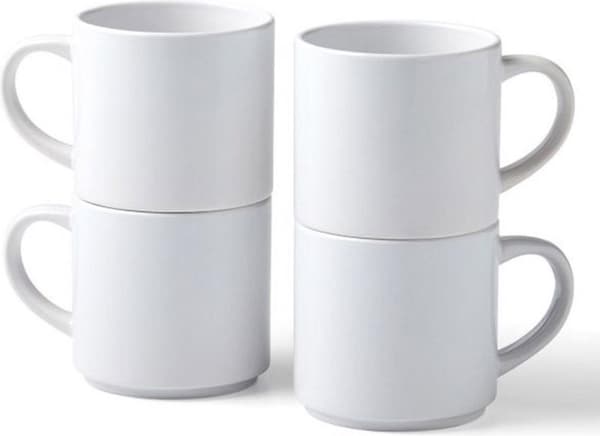 Cricut 2009392 krus 300 ml hvid pakke med 4 (2009392)