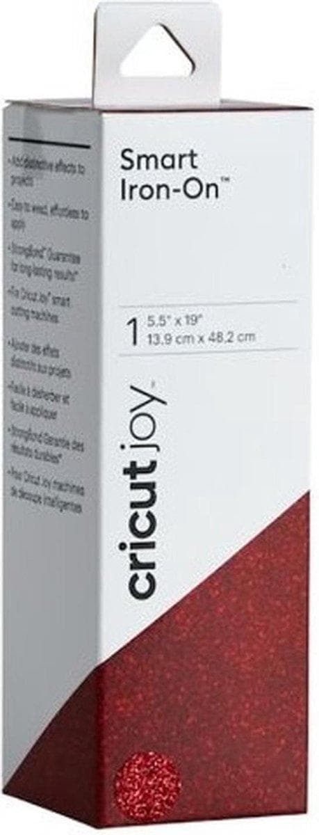 Cricut Joy Smart Iron-On Folie Rød (2008060)