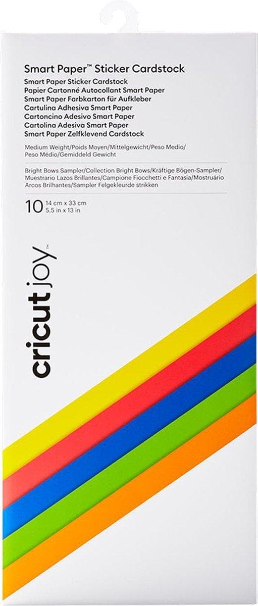 Cricut Joy Smart Sticker Cardstock Cardstock Gul, Rød, Blomster, Lysegrøn, Mandarin (2008871)