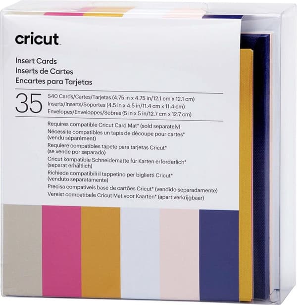 Cricut-indsatskort Sensei S40-kortsæt Tulipanblå, pulver (2009473)