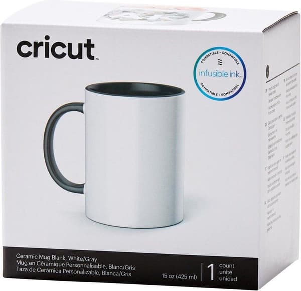 Cricut-krus 440 ml Kop hvid (2009330)