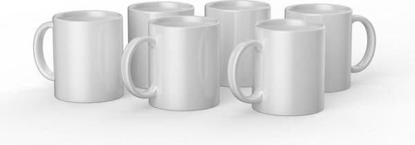 Cricut keramisk mugg blank vit (2008942)