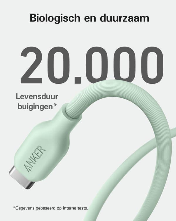 ANKER 541 Miljøvenlig Bio-TPU C-LTG Grøn 182,88 cm 6 fod (A80A2G61)