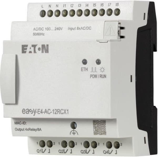 Eaton PLC kontrolmodul EASY-E4-AC-12RCX1 EASY-E4-AC-12RCX1 (EASY-E4-AC-12RCX1)