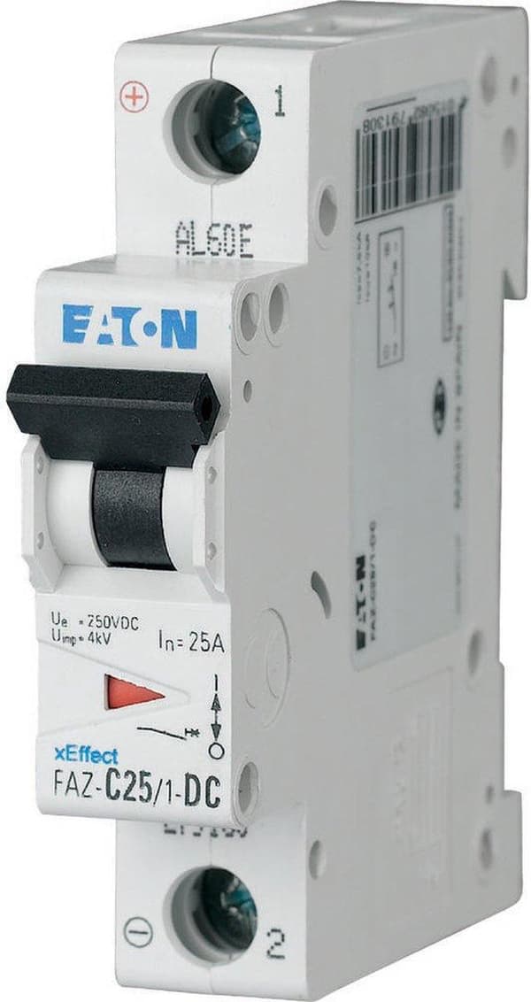 Eaton FAZ-C10/1-DC afbryder Miniature afbryder type C (279126)