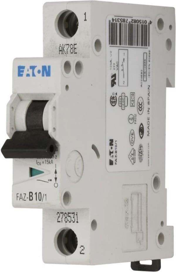 Eaton FAZ-C2/1-DC effektbrytare Miniatyrbrytare typ C (279122)