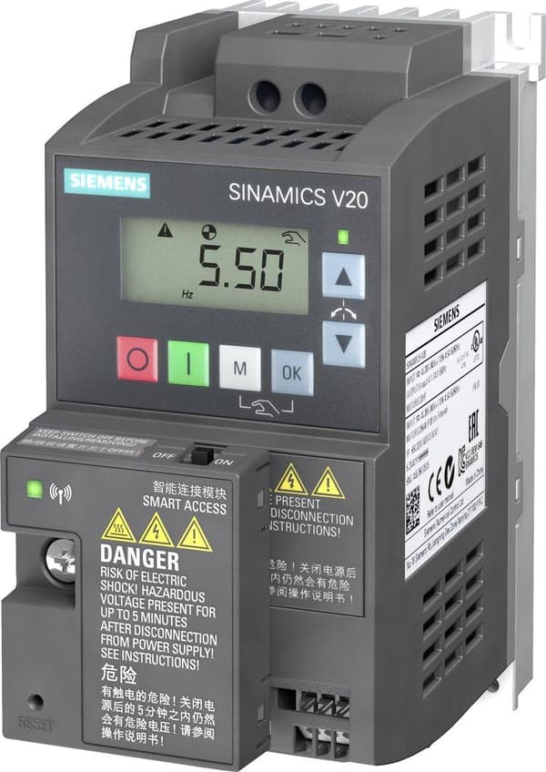 Siemens 6SL3200-0AE50-0AA0 strømforsyning & spændingsomformer (6SL32000AE500AA0)