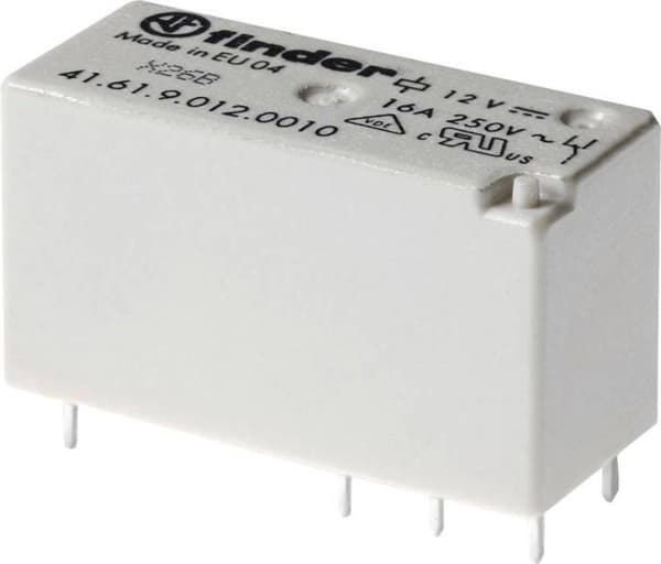 Finder printrelæ 24 V/DC 8 A 2 skiftekontakter 41.52.9.024.0010 1 stk. (41.52.9.024.0010)