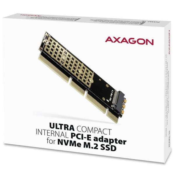 AXAGON PCEM2-1U 1 Port PCI-Express-kort PCIe Passar till: 2280