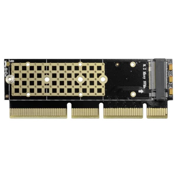 AXAGON PCEM2-1U 1 Port PCI-Express-kort PCIe Passar till: 2280