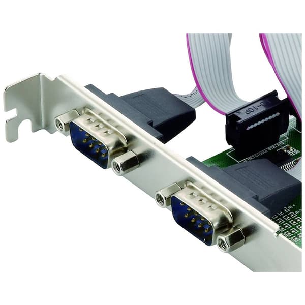 Conceptronic SRC01G 2 Port Seriell-instickskort PCIe, Seriell (9-pol) PCIe