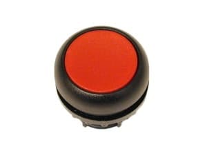 Eaton M22S-DR - Knap - Sort - Rød - Plastik - IP66 - IP67 - IP69 - 29,7 mm - 29 mm (216595)