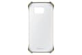 Miniatyrbild 3 av 6: Samsung Clear Cover EF-QG920B - Bakskal till mobiltelefon - Guld - för Galaxy S6