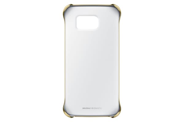 Samsung Clear Cover EF-QG920B - Bakskal till mobiltelefon - Guld - för Galaxy S6