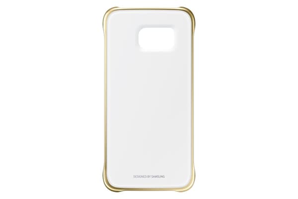 Samsung Clear Cover EF-QG920B - Bakskal till mobiltelefon - Guld - för Galaxy S6