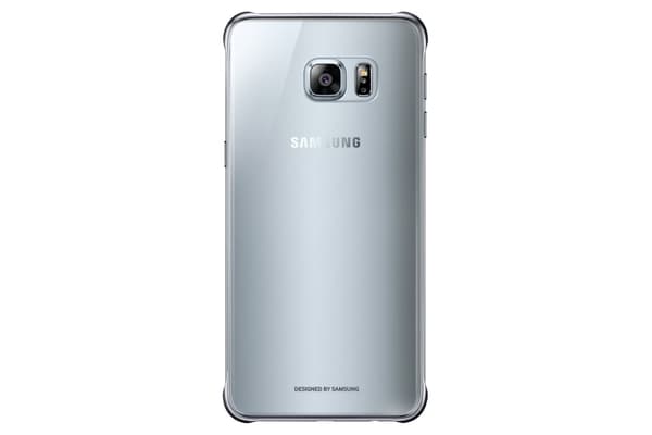 Samsung Clear Cover EF-QG928 - Bagcover til mobiltelefon - Sølv - til Galaxy S6 edge+