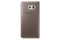 Miniatyrbild 2 av 5: Samsung S View EF-CG920P - mobilfodral - guld - för Galaxy S6