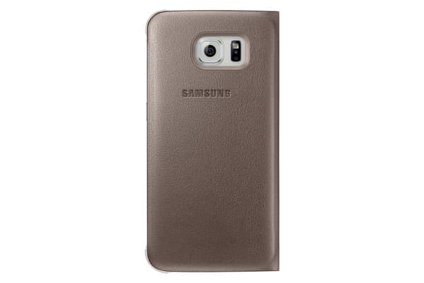 Samsung S View EF-CG920P - mobilfodral - guld - för Galaxy S6