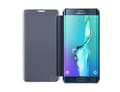 Miniatyrbillede 3 af 4: Samsung Clear View Cover EF-ZG928C - flip cover til mobiltelefon - Blå Sort - til Galaxy S6 edge+