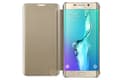 Miniatyrbild 3 av 4: Samsung Clear View Cover EF-ZG928C - flipfodral för mobiltelefon - guld - för Galaxy S6 edge+ (EF-ZG928CFEGWW)