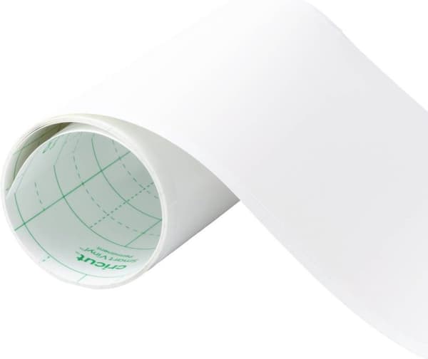 Cricut Joy Smart Vinyl - permanent - mat hvid - 14x122cm