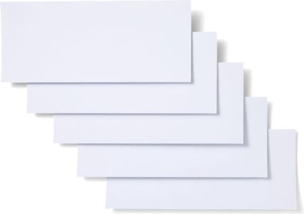 Cricut Joy Smart Sticker Cardstock 14 cm x 33 cm 10-pack (vit)
