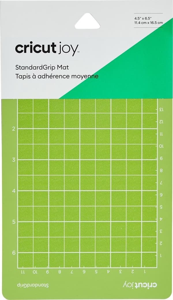 Cricut Joy StandardGrip Maskinmåtte 1-pak - 11,4x16,5cm