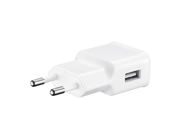 Samsung laddningsadapter EP-TA12EWEUGWW - inkl kabel för Micro USB - 2 ampere - vit
