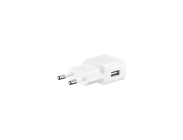 Samsung laddningsadapter EP-TA12EWEUGWW - inkl kabel för Micro USB - 2 ampere - vit