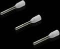 Miniatyrbillede 1 af 2: Rittal 4050766 Ferrules 0,75 mm² Hvid 500 stk.