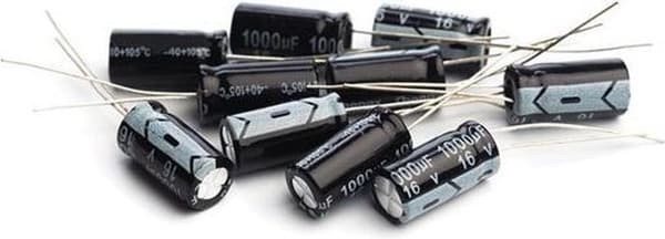 Whadda elektrolyyttikondensaattorisarja - 120 kpl. - 1 µf - 1 000 µf