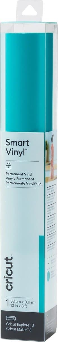 Cricut Smart Vinyl Permanent 33x91cm 1 ark (Aqua)