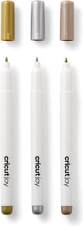 Miniatyrbild 1 av 11: Cricut Joy Permanent Markers - guld, silver, koppar - 1,0 mm - 3 stycken