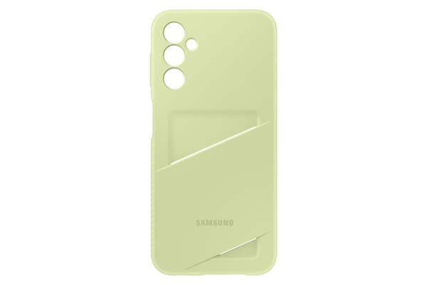 Samsung EF-OA146 - Bakskal till mobiltelefon - Termoplastisk polyuretan (TPU) - gulgrön - för Galaxy A14 5G (EF-OA146TGEGWW)
