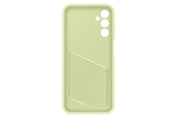 Samsung EF-OA146 - Bakskal till mobiltelefon - Termoplastisk polyuretan (TPU) - gulgrön - för Galaxy A14 5G (EF-OA146TGEGWW)