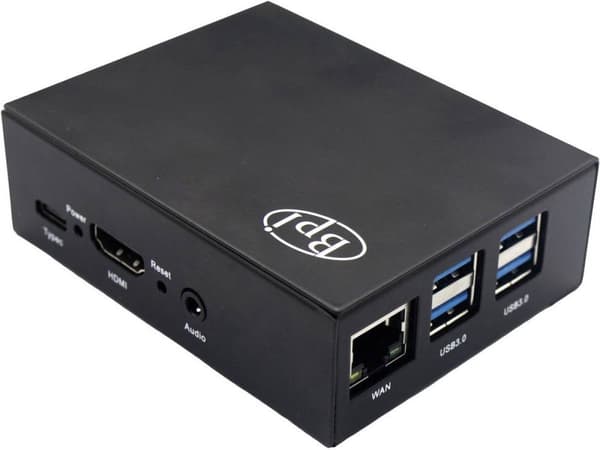 Banana PI M5 Case Aluminiumshus Velegnet til serier: Banana Pi Black