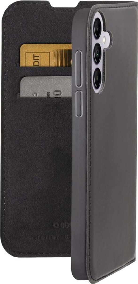SBS Book Wallet Bokhylla Fodral - Passar Samsung Galaxy A34 - Mobiltelefonfodral - Svart