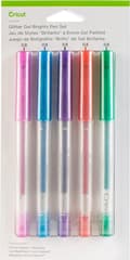 Miniatyrbild 1 av 5: Cricut Explore/Maker Medium Point Gel Pen Set 5-pack (Glitter Brights)