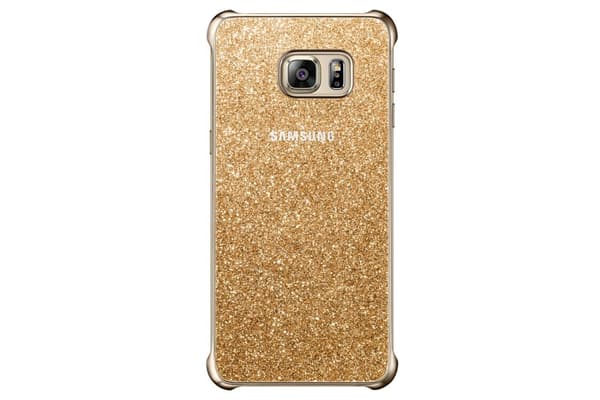 Samsung Glitter Cover EF-XG928C - Bagcover til mobiltelefon - Guld - til Galaxy S6 edge+